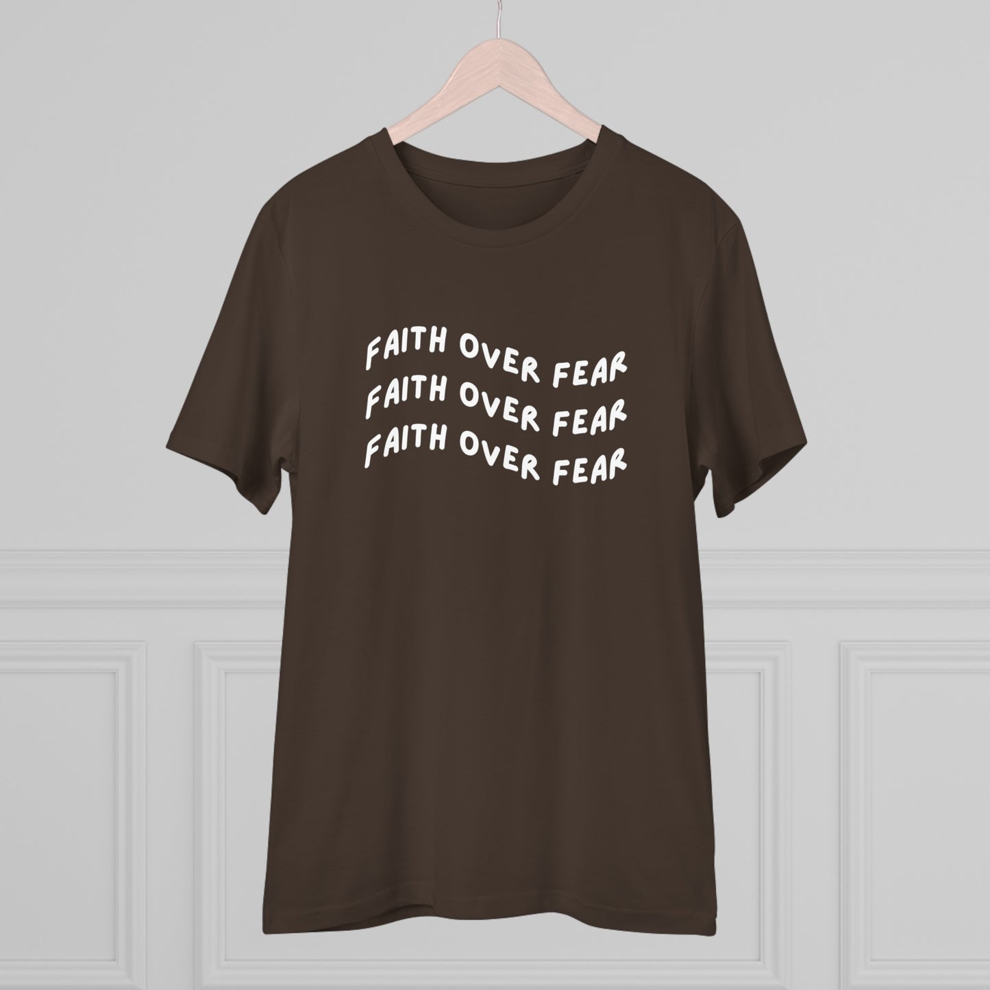 Faith Over Fear Organic T-shirt