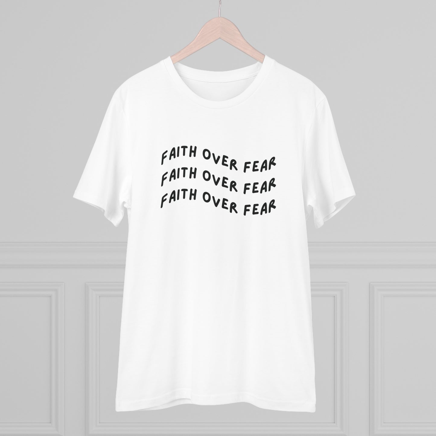 Faith Over Fear Organic T-shirt