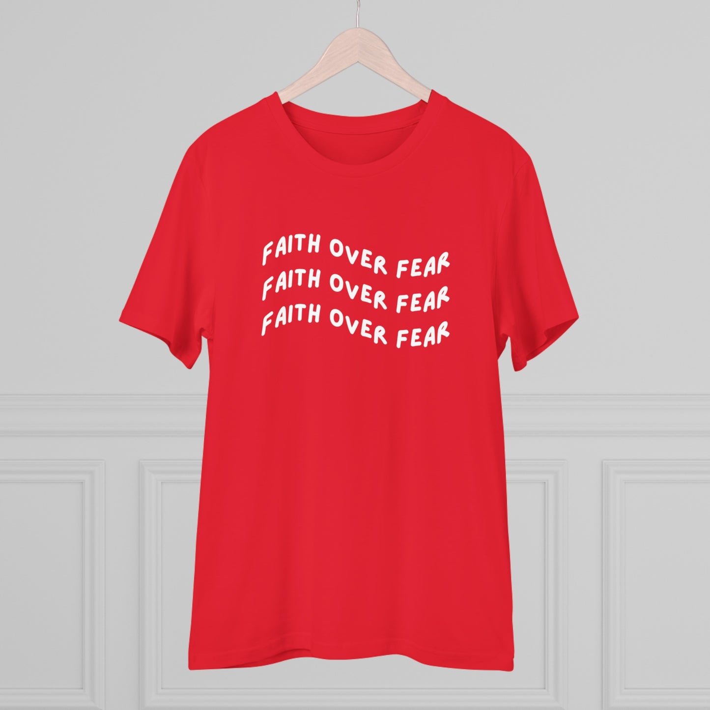 Faith Over Fear Organic T-shirt