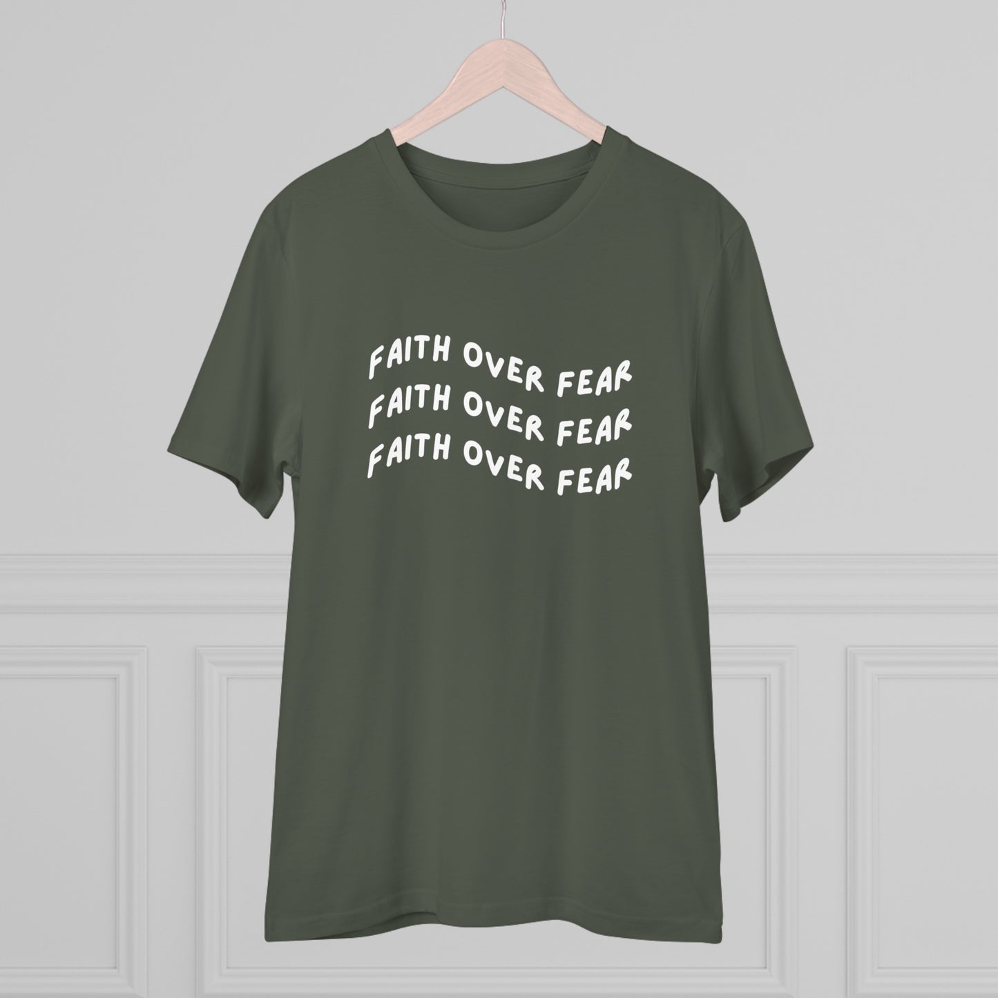 Faith Over Fear Organic T-shirt